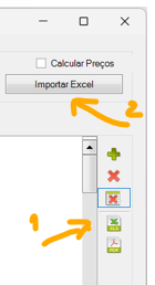 Exportar e importar Excel
